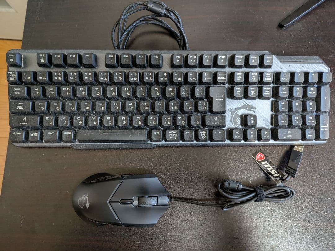 【購入者様決定】デスクトップPC、キーボード＆マウス、各種ケーブルセット