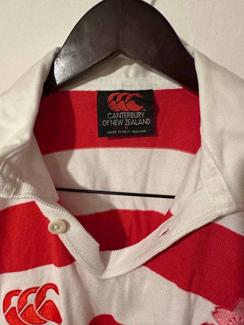naoki35 canterbury ラガーシャツ ラグビージャージー