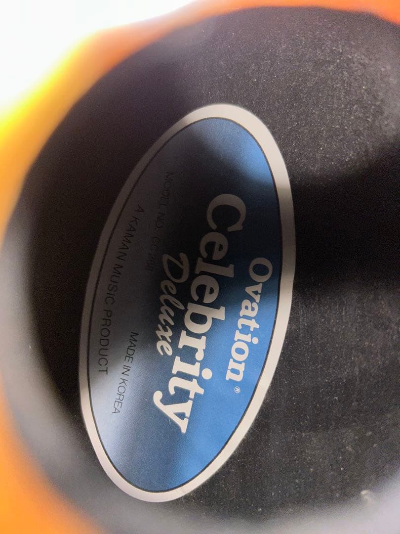 アコースティックギター ブラック プリアンプ搭載　ケース付き