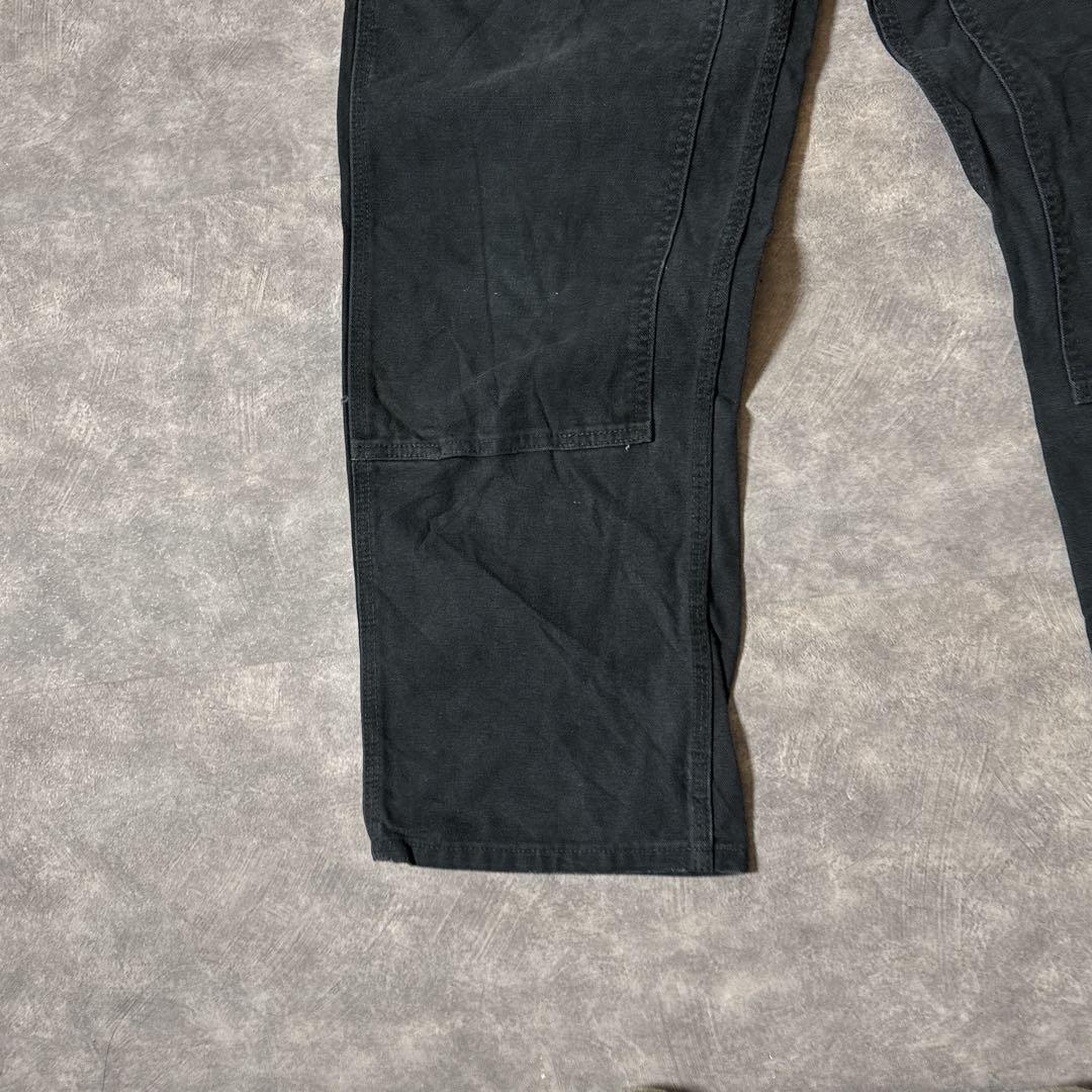 s*l様 カーハート17年製 B136 ダブルニー ペインターパンツ ブラック