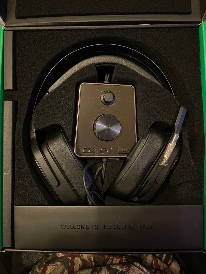 Razerヘッドセット4点セットKRAKEN TIAMAT BLACKSHARK