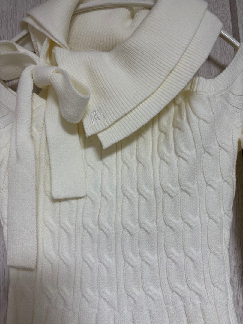 Darich 新品未使用　アメスリフレアニットミニワンピース