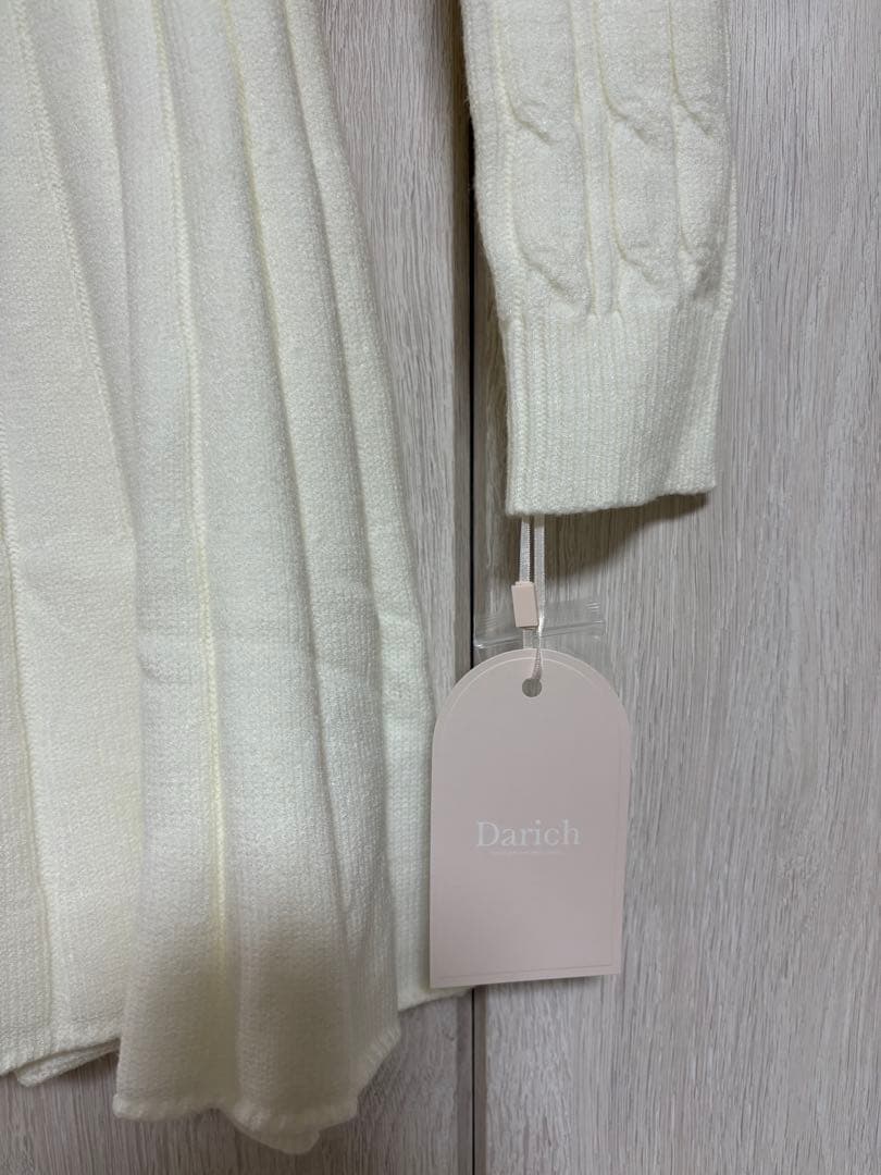 Darich 新品未使用　アメスリフレアニットミニワンピース