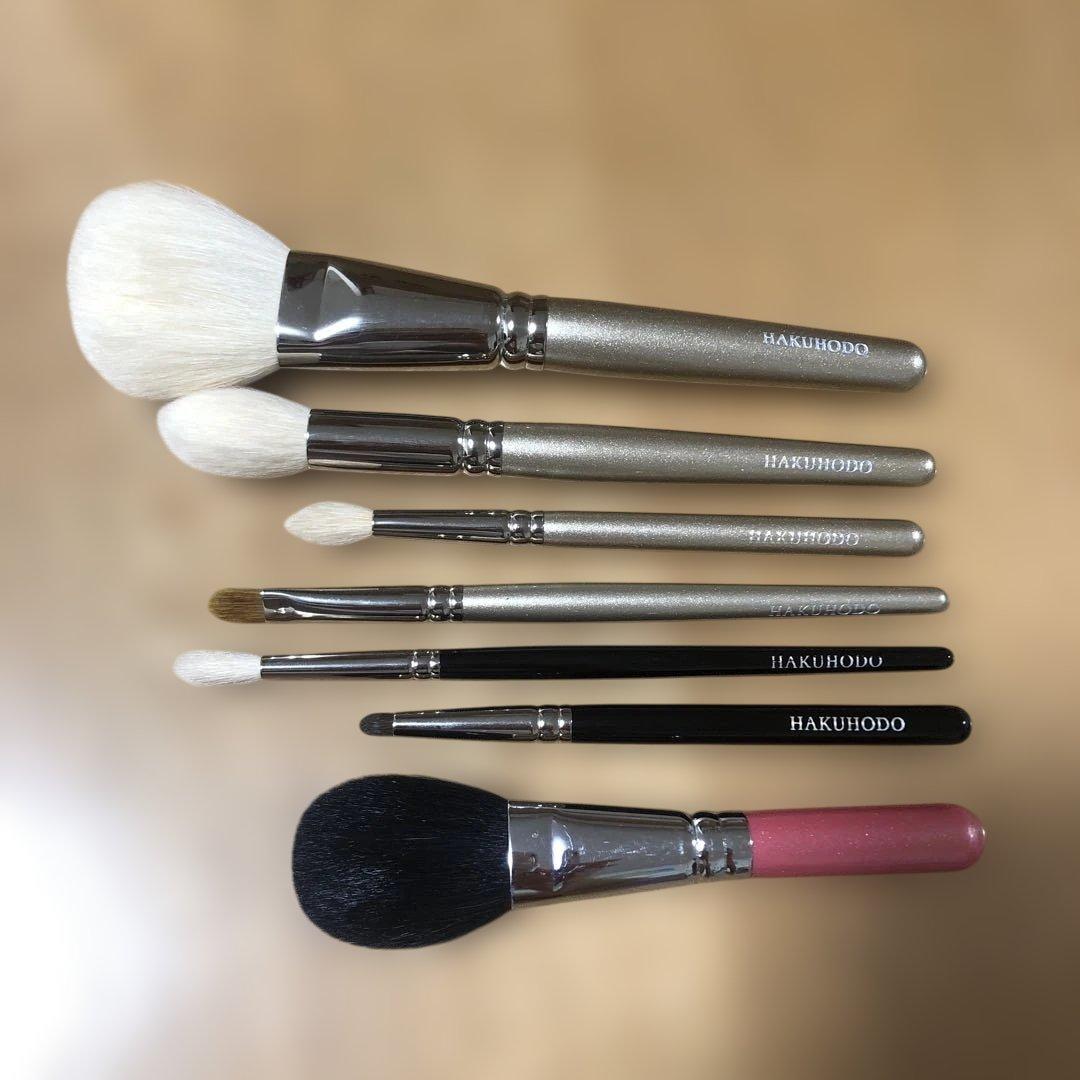 白鳳堂　メイクブラシ　7本