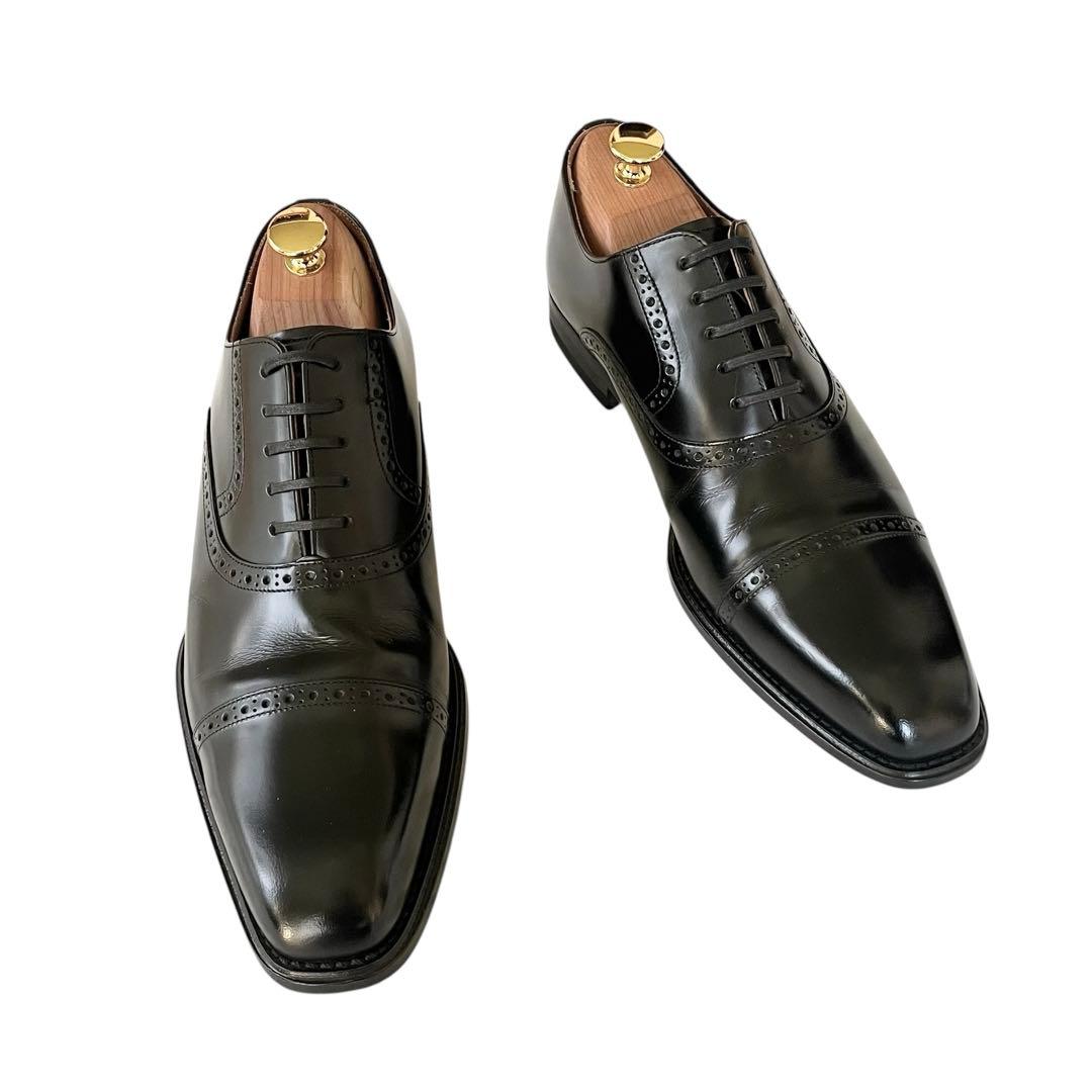 【極美品】◾️REGAL◾️ストレートチップ◾️122R◾️内羽根◾️レザー◾️ブラック