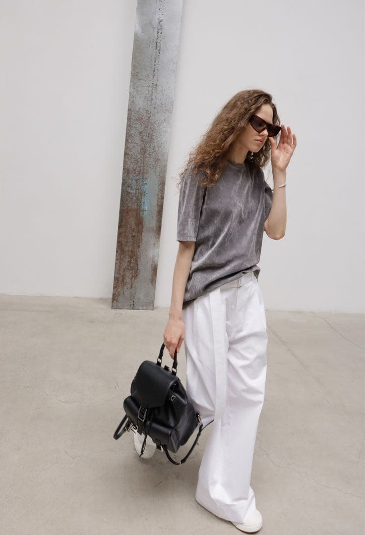 【新品未使用】ORR Velour Mesh T-shirt / GRAY