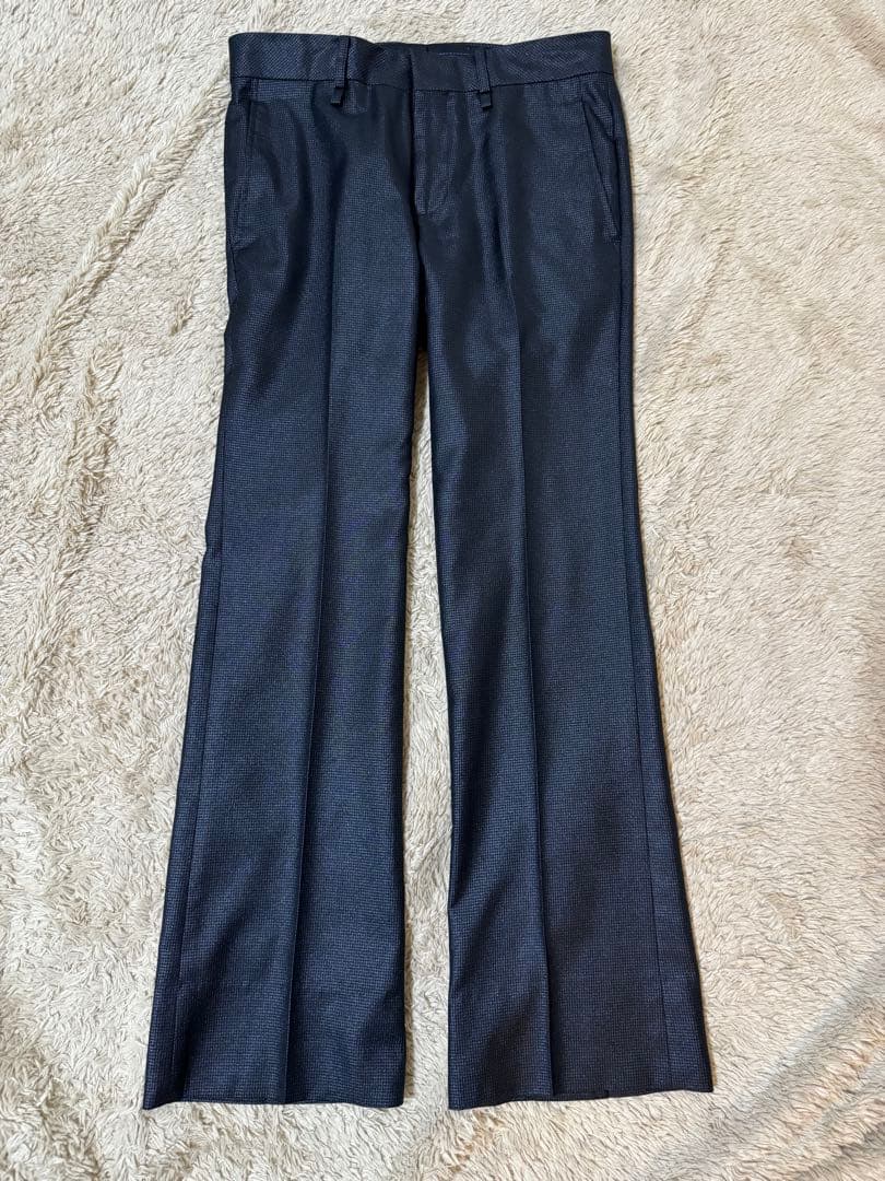 BUFFALOBOBS crystau 紫 スーツ メンズ ブラック 黒