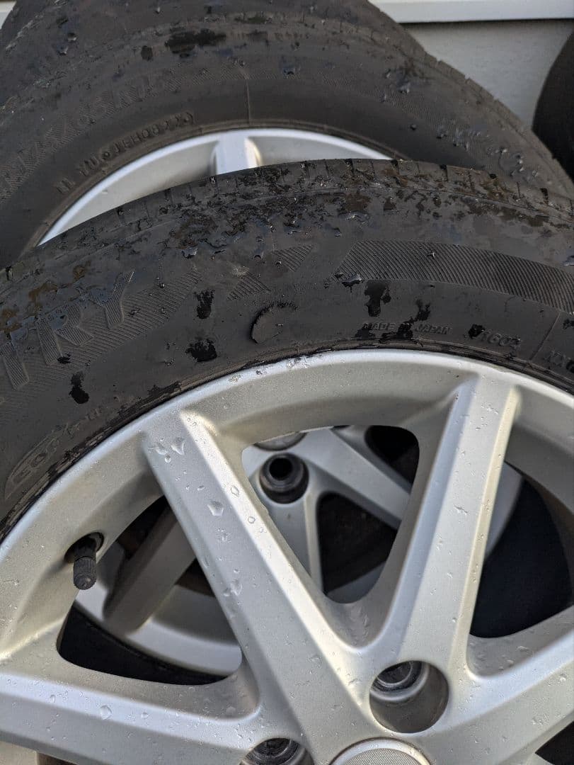 トヨタ純正アクア 15インチ ホイール二本セット