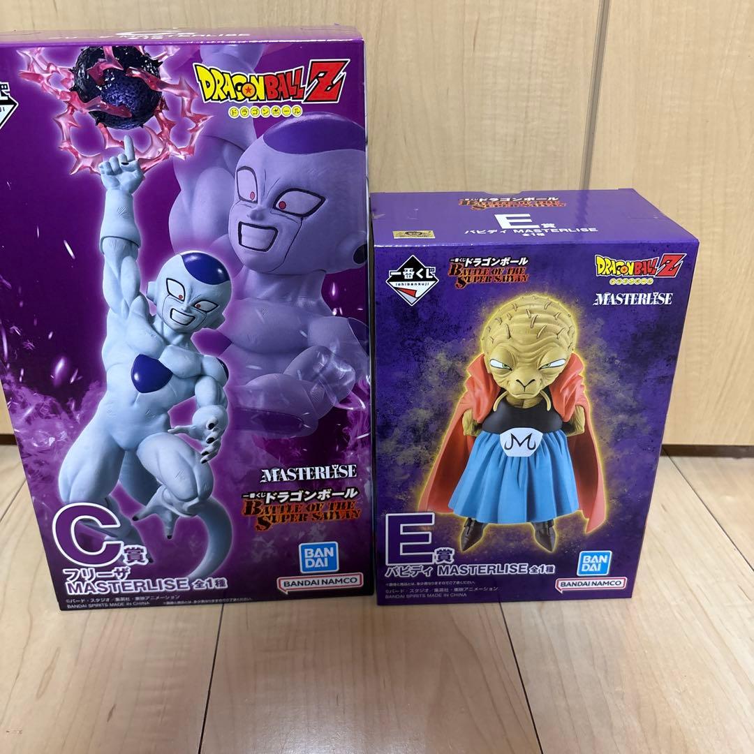 ドラゴンボール　1番くじ　C賞フリーザ　E賞バビディ　セット売り