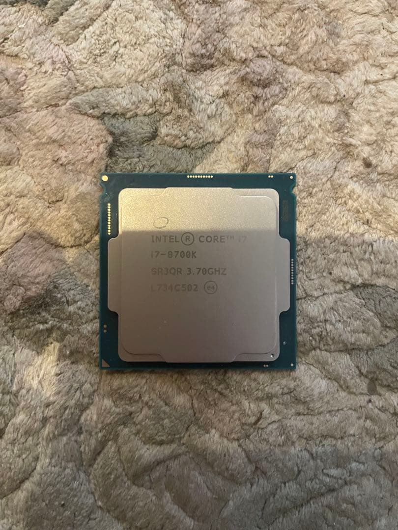 【ジャンク】Intel Core i7-8700K 3.70GHz CPU