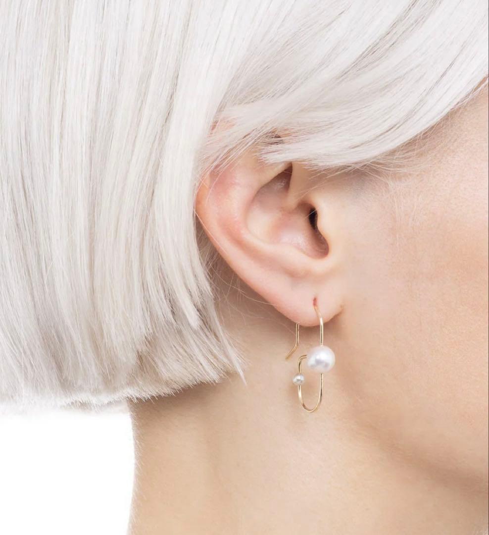 hirotakaヒロタカMIROアコヤパールピアス