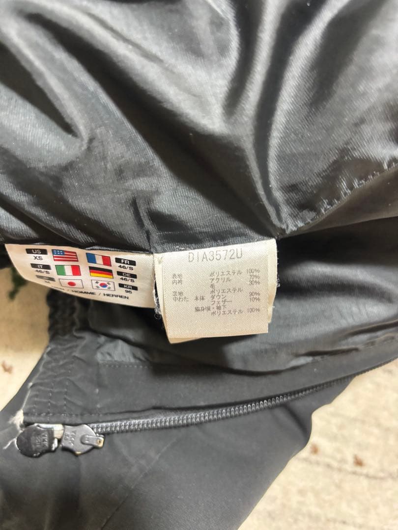 デサント 水沢ダウン オルテライン アンカー ダウンジャケット DESCENT