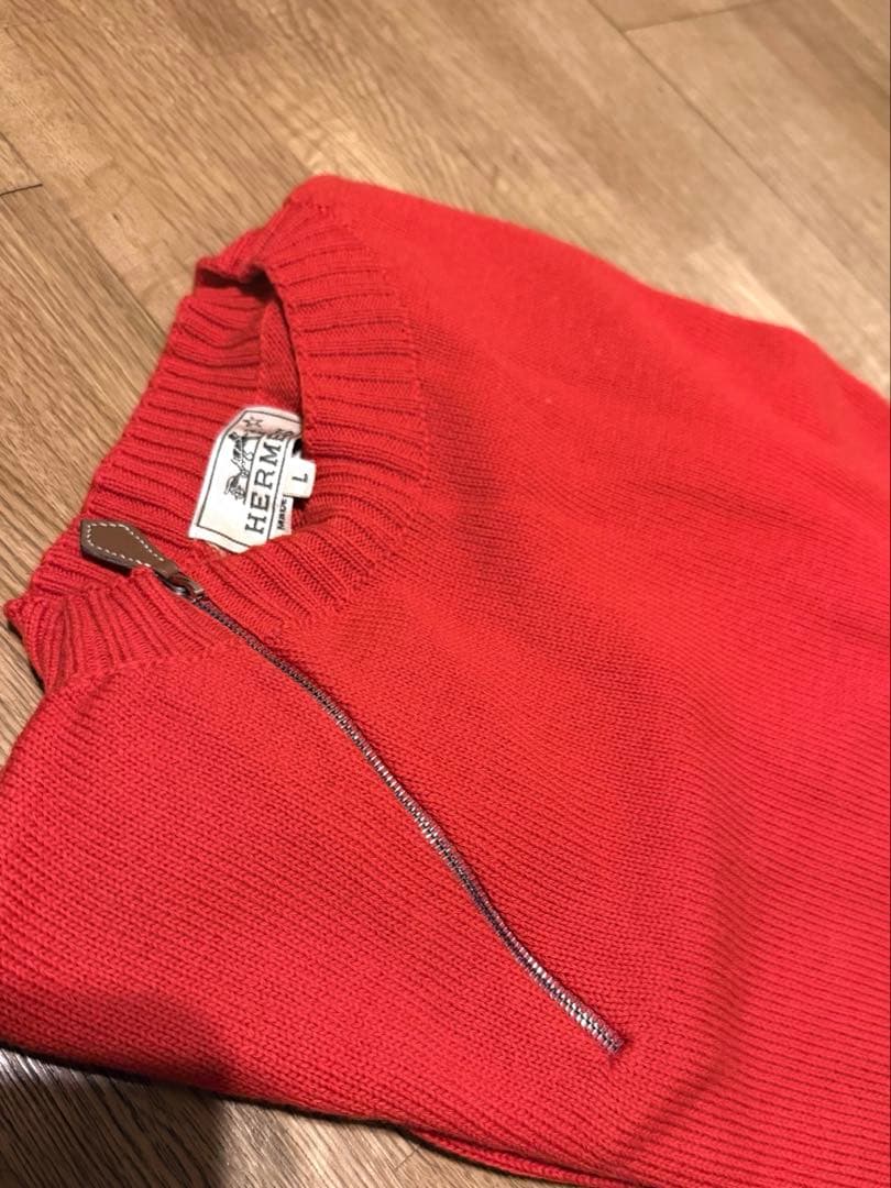 【未使用品】HERMESセーター　Lサイズ