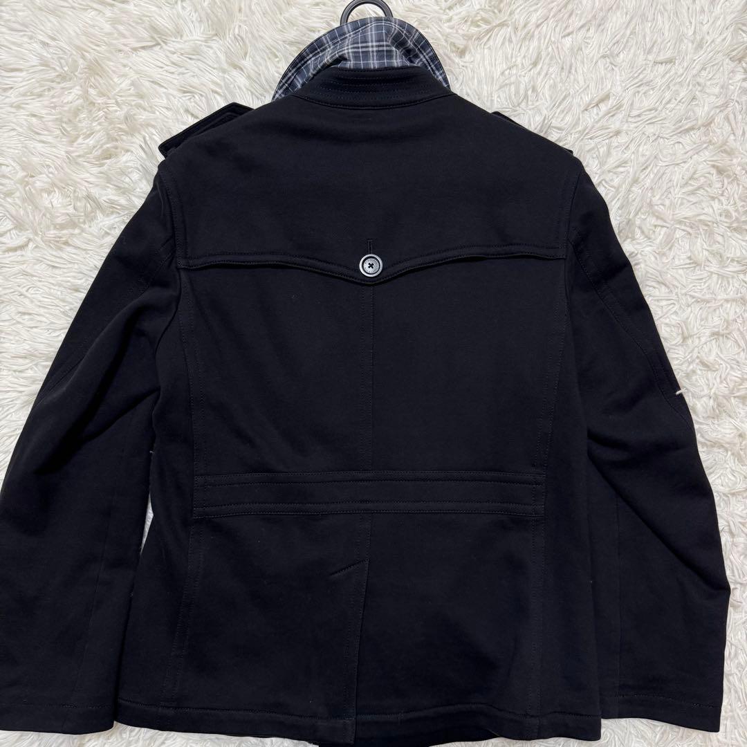 BURBERRY BLACKLABEL ピーコート　ノバチェック