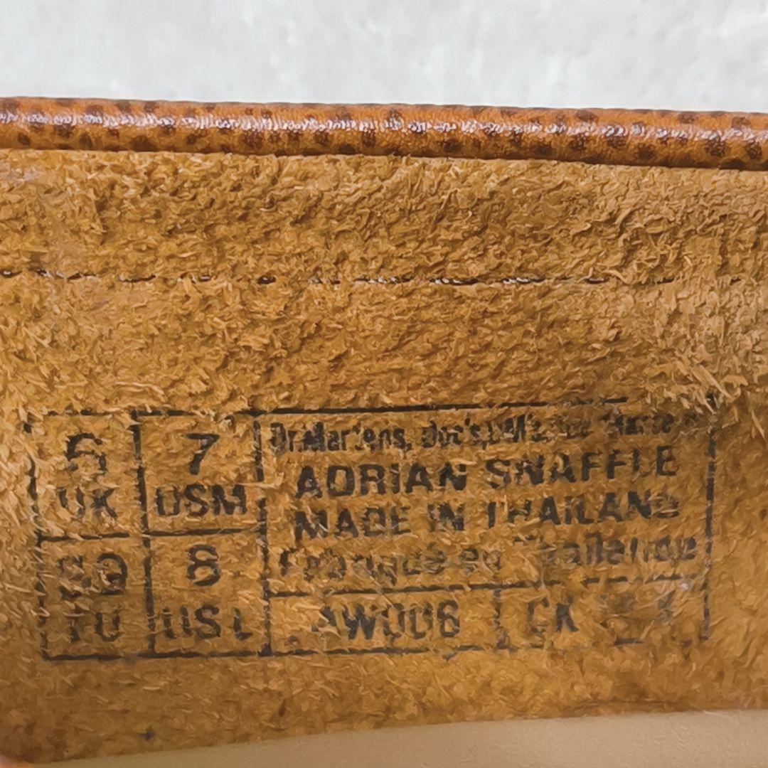​美品 ドクターマーチン ADRIAN SNAFFLE ローファー UK6 タン