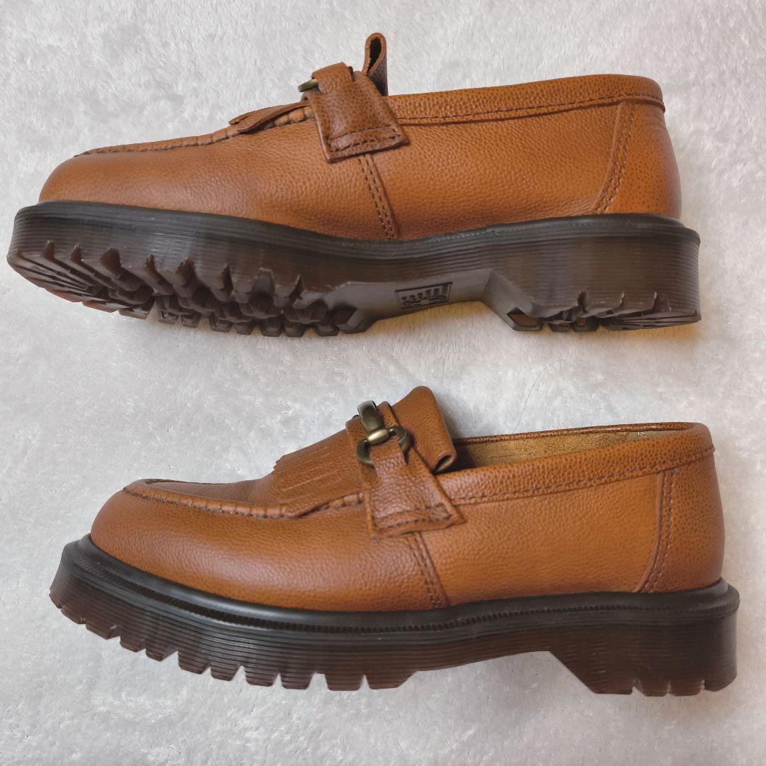 ​美品 ドクターマーチン ADRIAN SNAFFLE ローファー UK6 タン