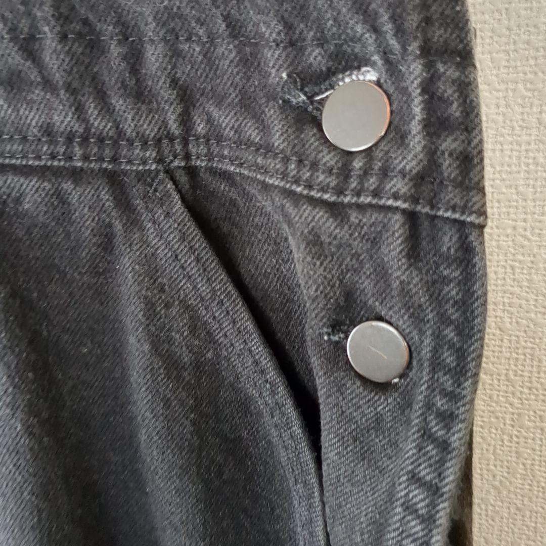 レア　Pointer　オーバーオール サロペット　ブラック　ローバック