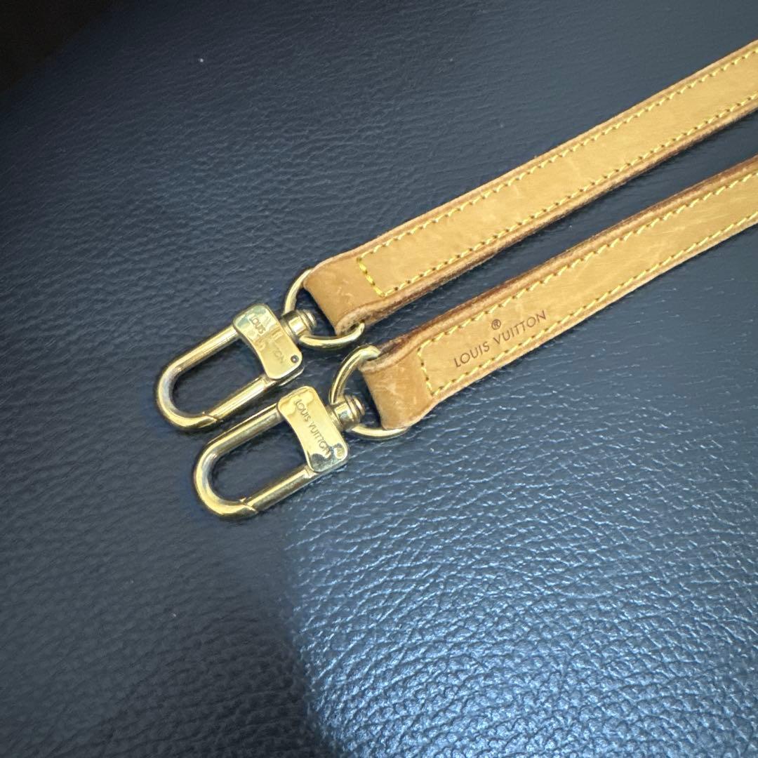 LOUIS VUITTON ヌメ革　ショルダーストラップ①