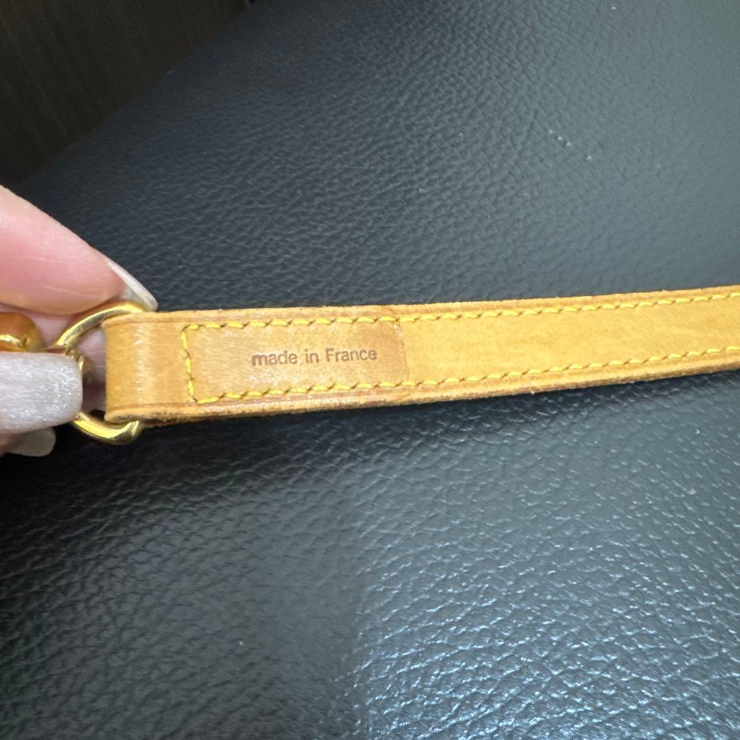 LOUIS VUITTON ヌメ革　ショルダーストラップ①