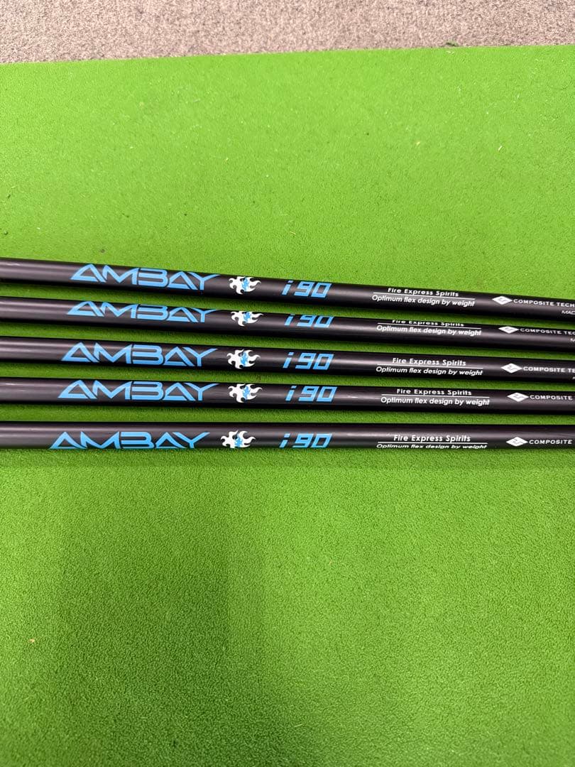 や*ん様 コンポジットテクノAMBAYアイアンシャフト　#5~PW6本