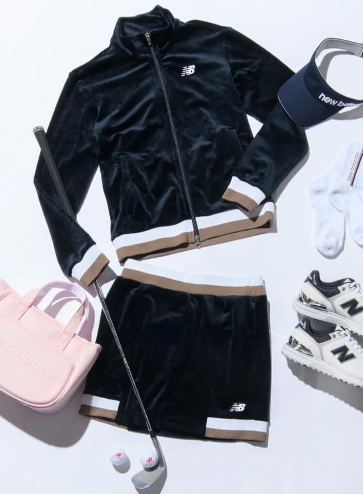 【ニューバランスゴルフ】ベロアセットアップ