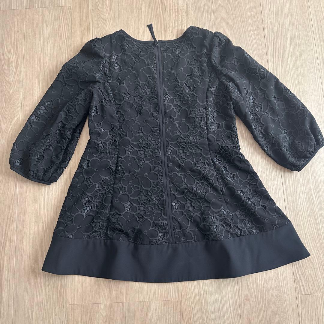 TO BE CHIC チュニック黒レース