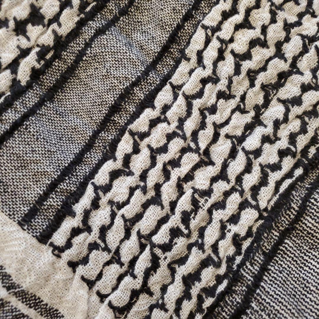 NAISSANCE 　アフガンストールフリンジ付き