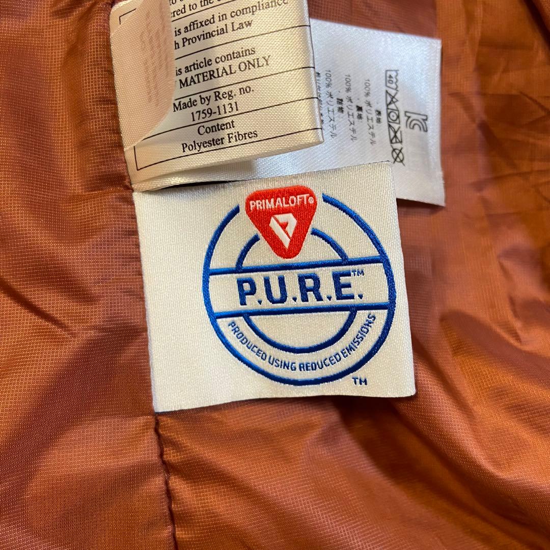 Patagonia ナノパフジャケット ブラウン オレンジ 2020年製 ダウン