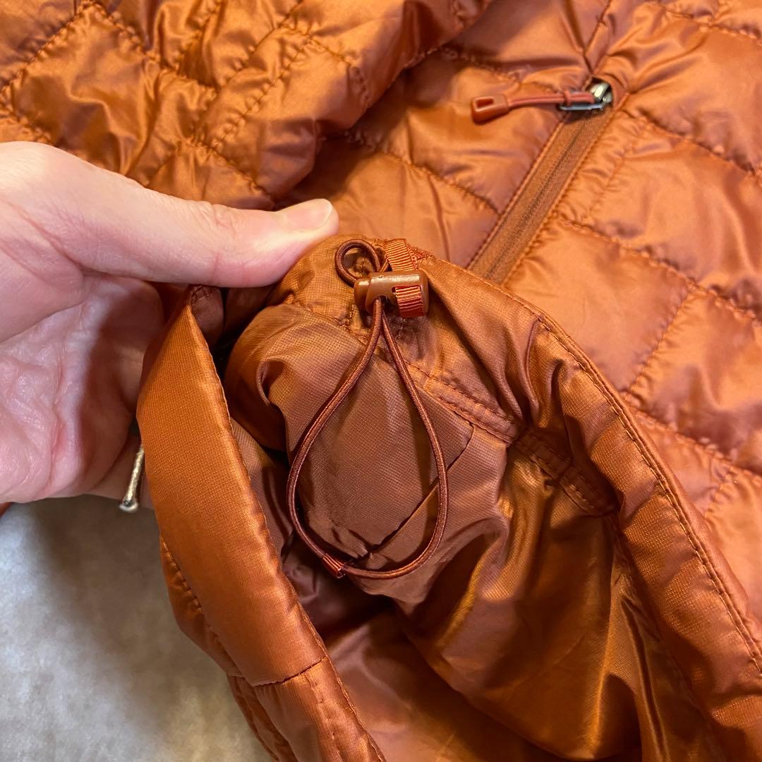 Patagonia ナノパフジャケット ブラウン オレンジ 2020年製 ダウン