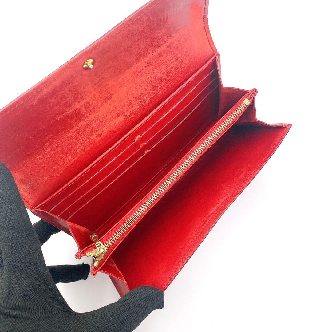 ルイヴィトン ヴェルニ ポルトフォイユサラ レディース 長財布 M93530