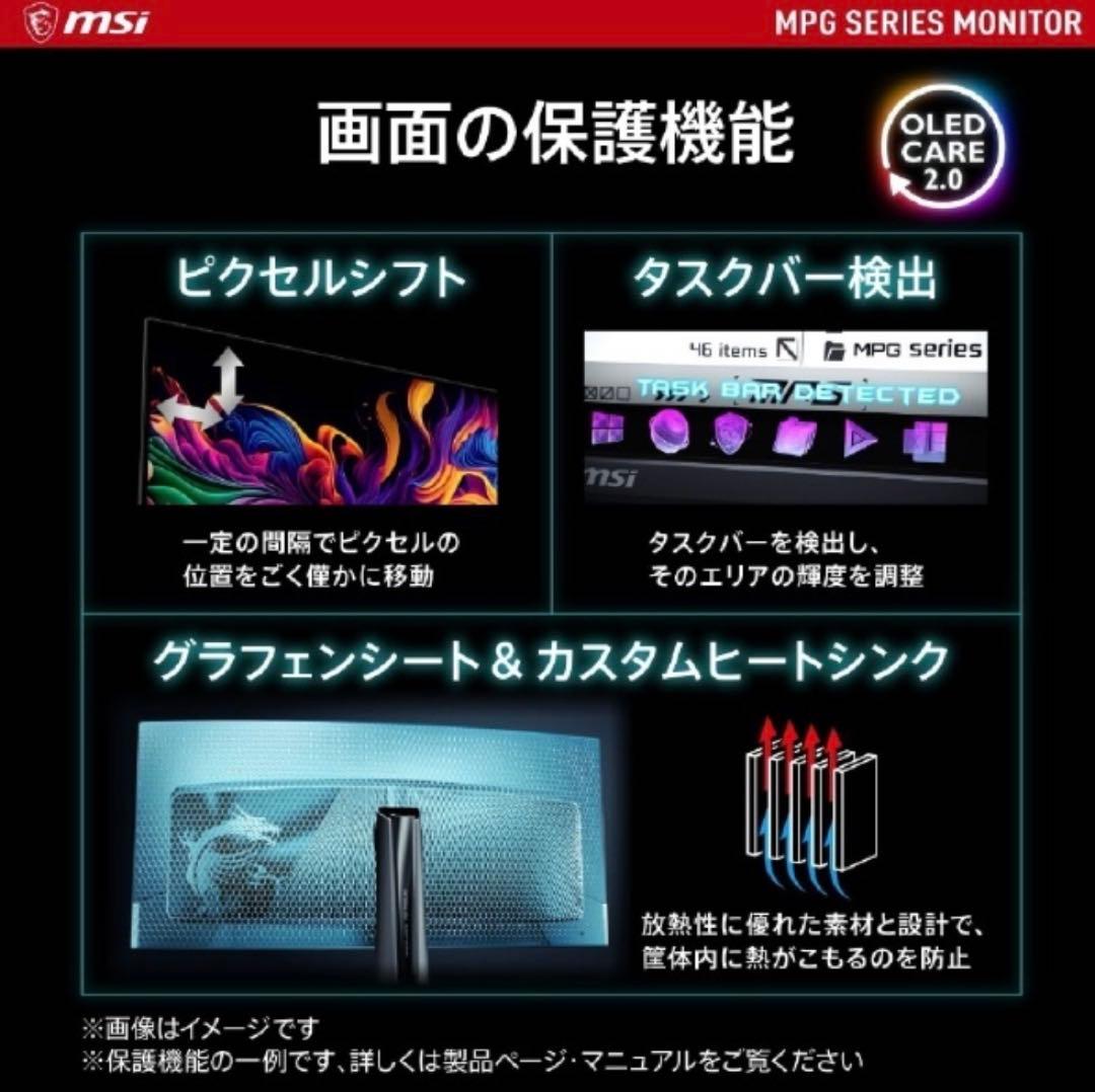 MSI MPG 321URX 32インチ 4Kゲーミングモニター