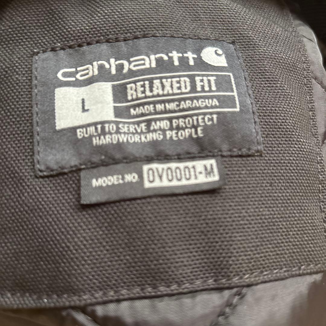 【古着希少】USA製！Carhartt 90's ベスト ブラック