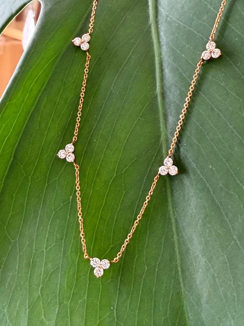 ダイヤモンド0.5ct ネックレス　K18