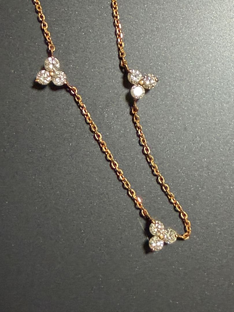 ダイヤモンド0.5ct ネックレス　K18