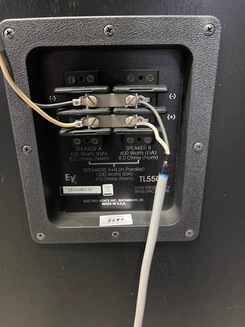 ELECTRO VOICE セット　引き取り限定