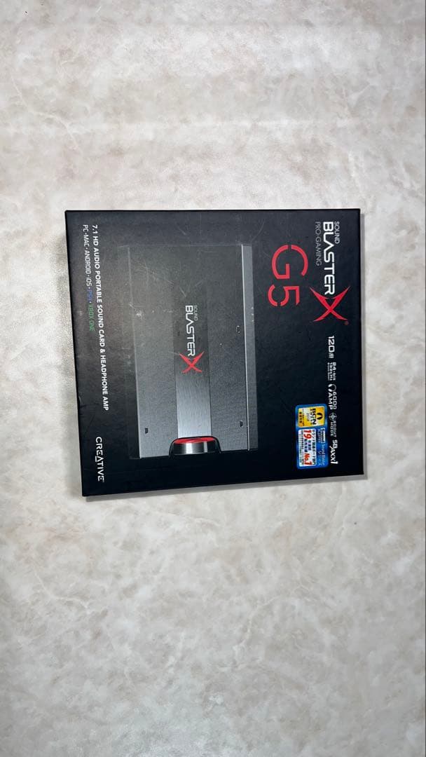 Creative Sound BlasterX G5 美品