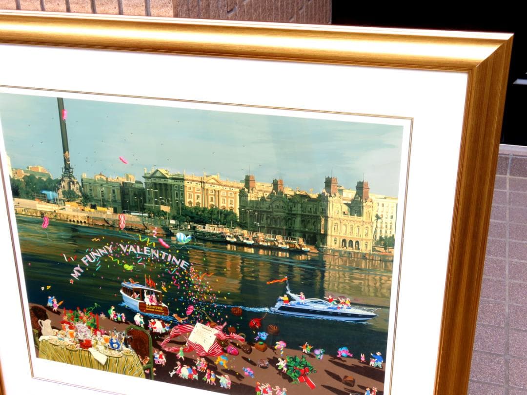 【ヒロ・ヤマガタ】　山形博導　恋人たちのフェスティバル　シルクスクリーンシート