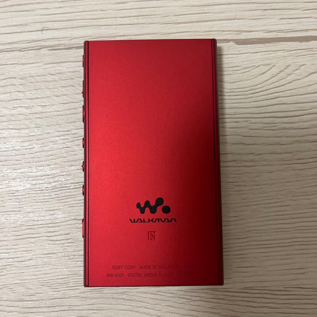 SONY ウォークマン　NW-A105 レッド　16GB