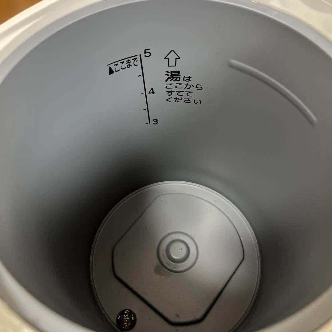 ❗️美品❗️象印　電動ポット　5リットル　CD-PB50 グレー　デニム