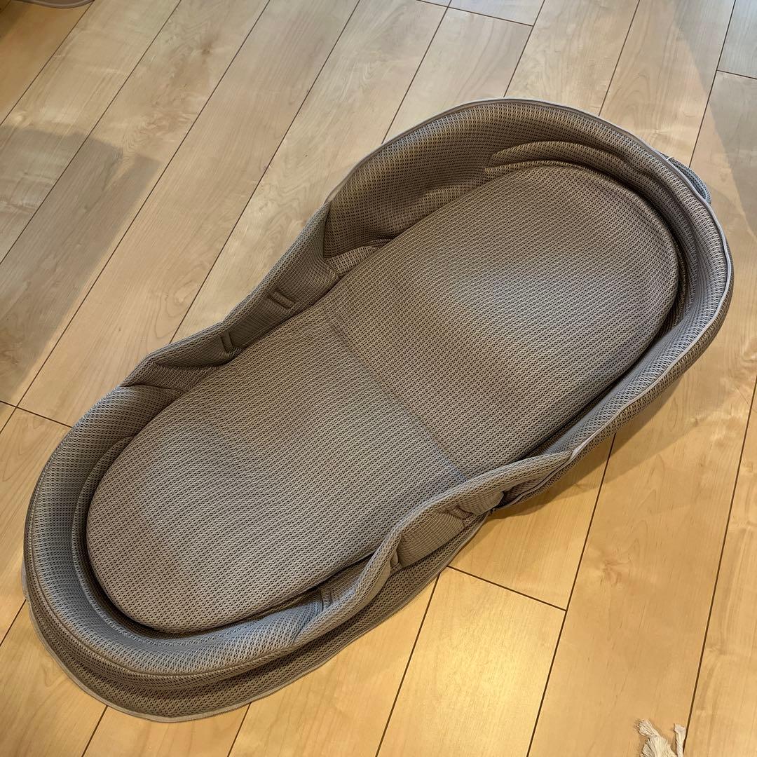 neomamaism 折りたたみ式ベッドインベッド グレー