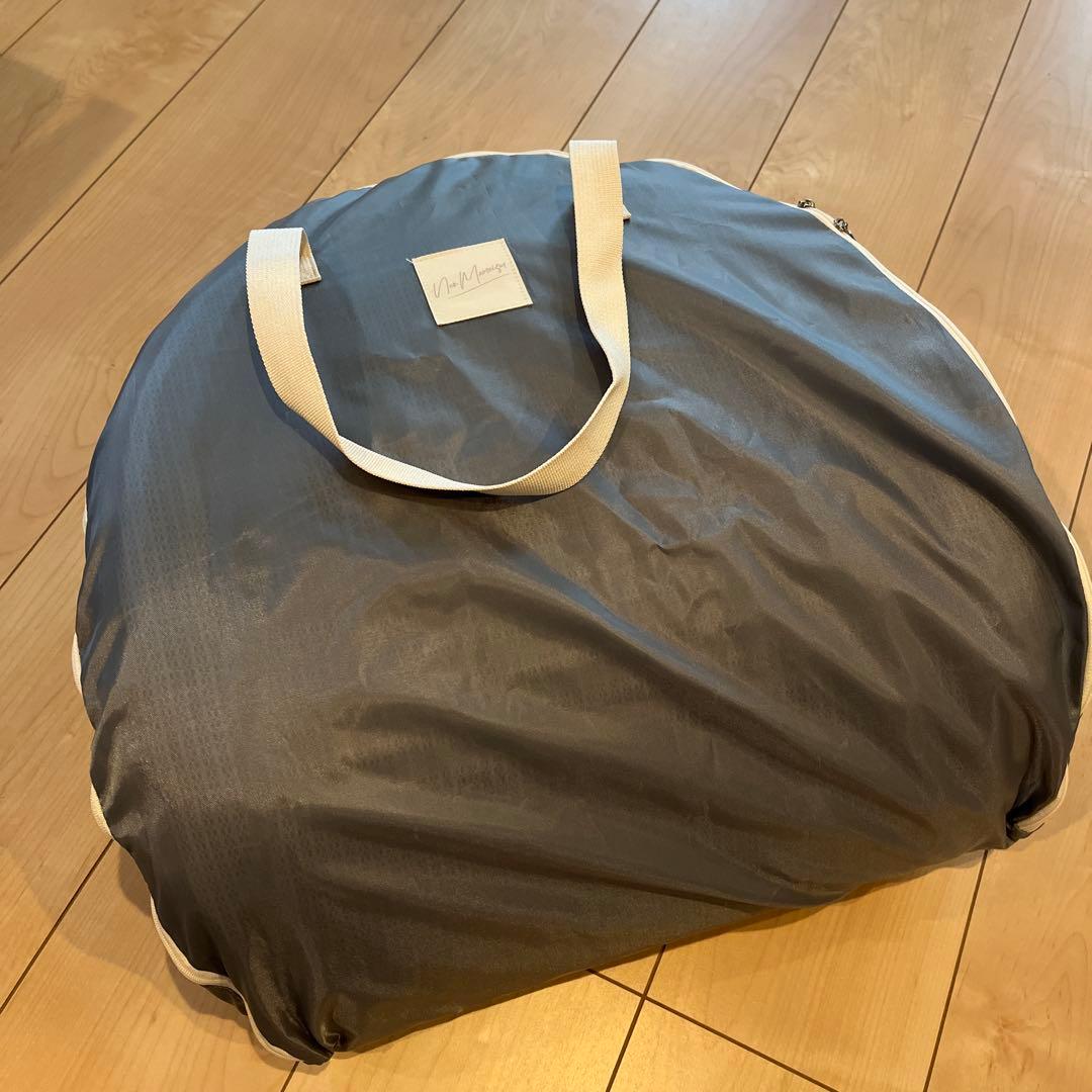 neomamaism 折りたたみ式ベッドインベッド グレー