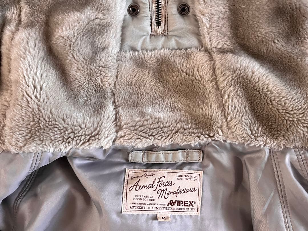 【入手困難】AVIREX N-2B フライトジャケット M シルバー