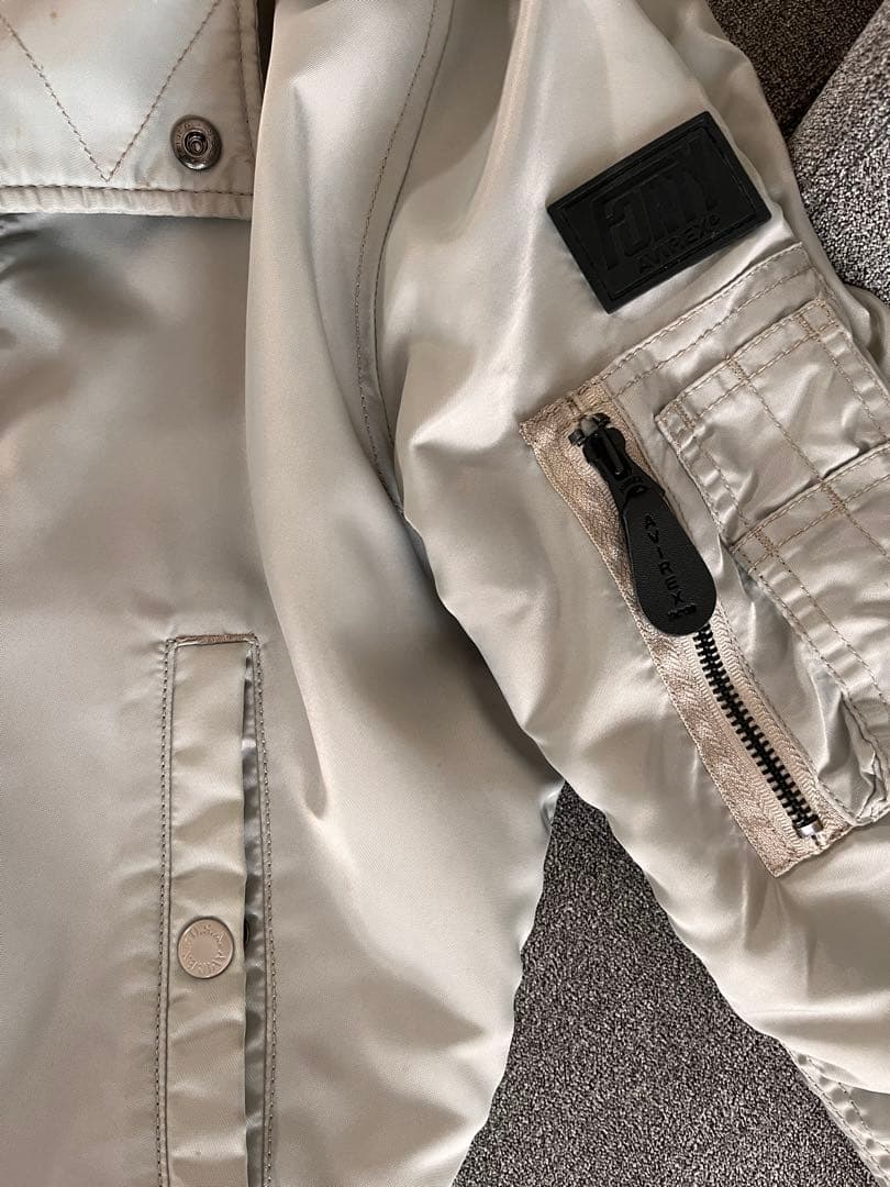 【入手困難】AVIREX N-2B フライトジャケット M シルバー