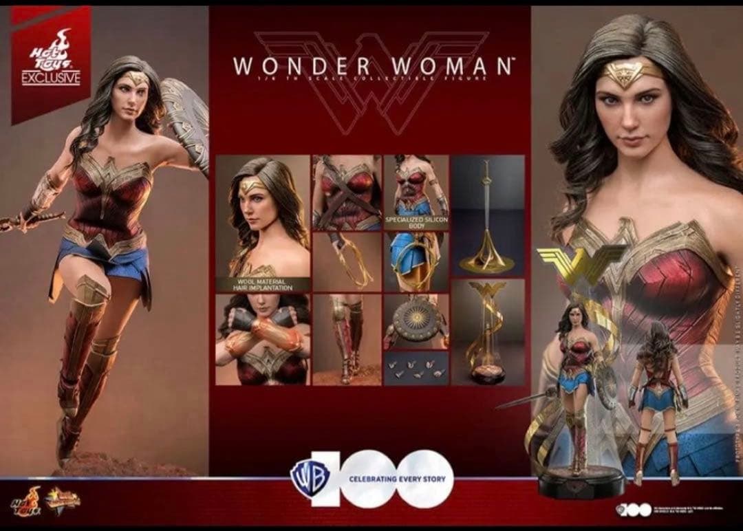 MMS698 ホットトイズ ワンダーウーマン ワーナー100周年
