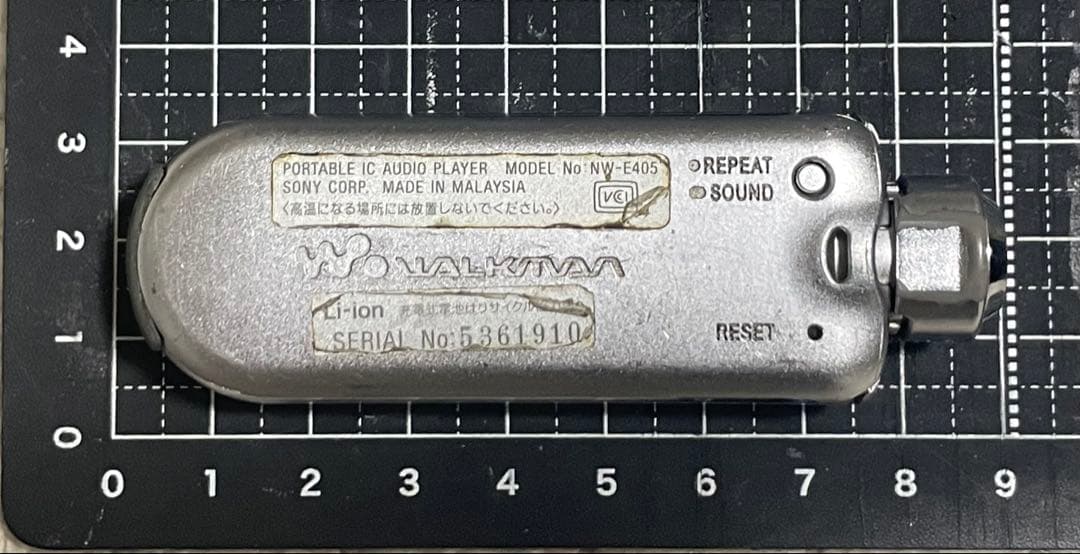 SONY ウォークマン NW-E405　オーシャンブルー　動作確認済