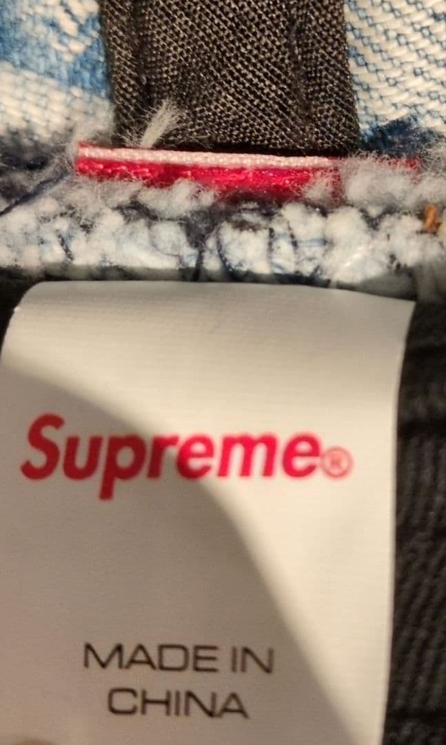 は*ど様 Supreme シュプリーム　デニム バケットハット S/M