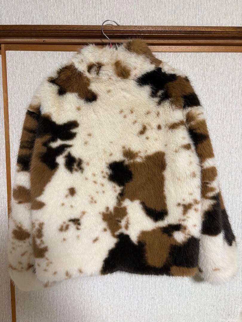 PAGEBOY ZIPUP キャットファーブルゾン ミックス