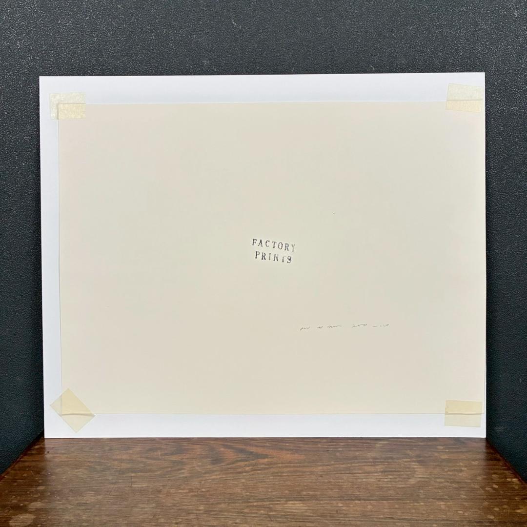 美品 アンディ・ウォーホル「ダブルミッキー～」シルクスクリーン 証明書・サイン有