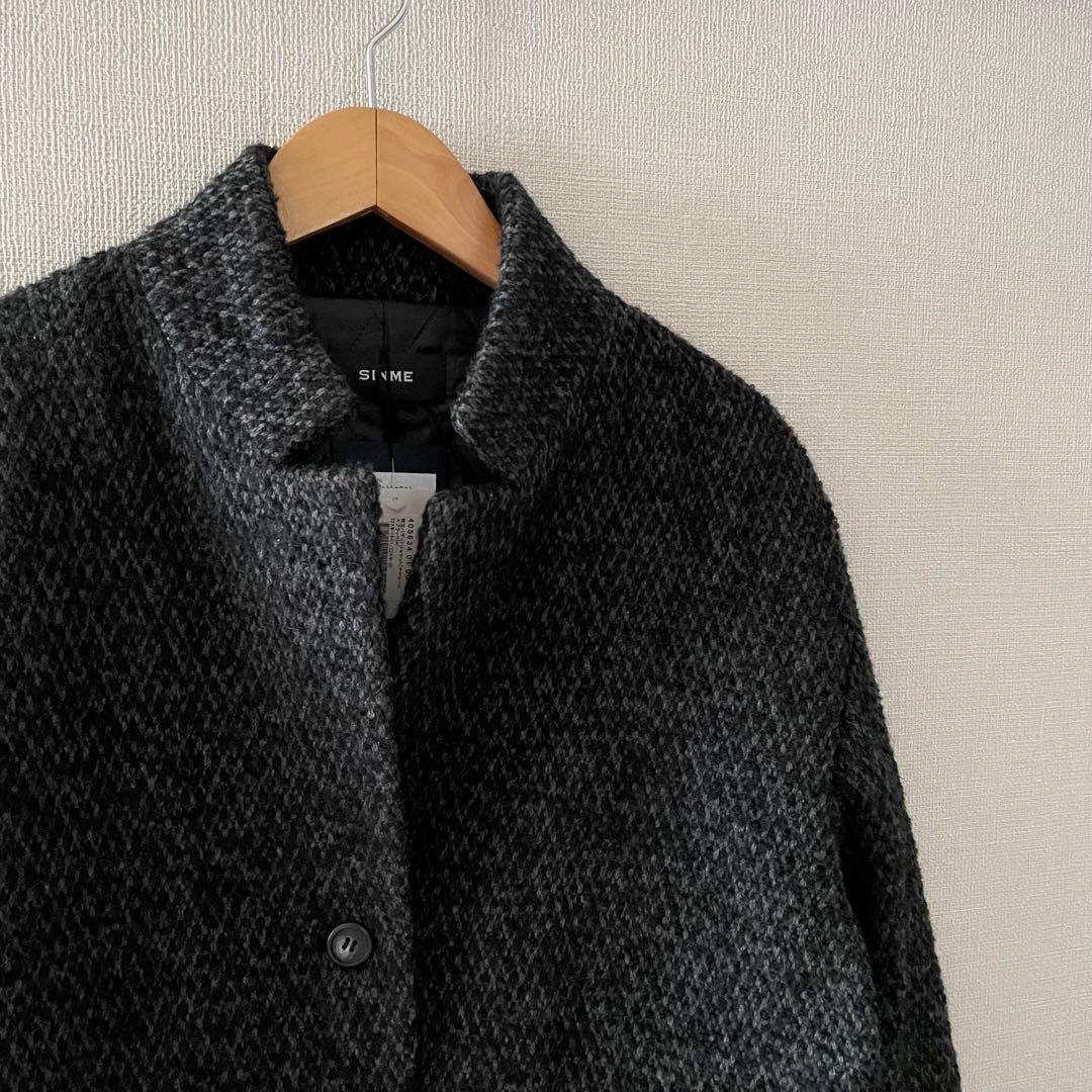 新品タグ付 【SINME /シンメ】別注パデットジャケット 石田ゆり子 ブルゾン