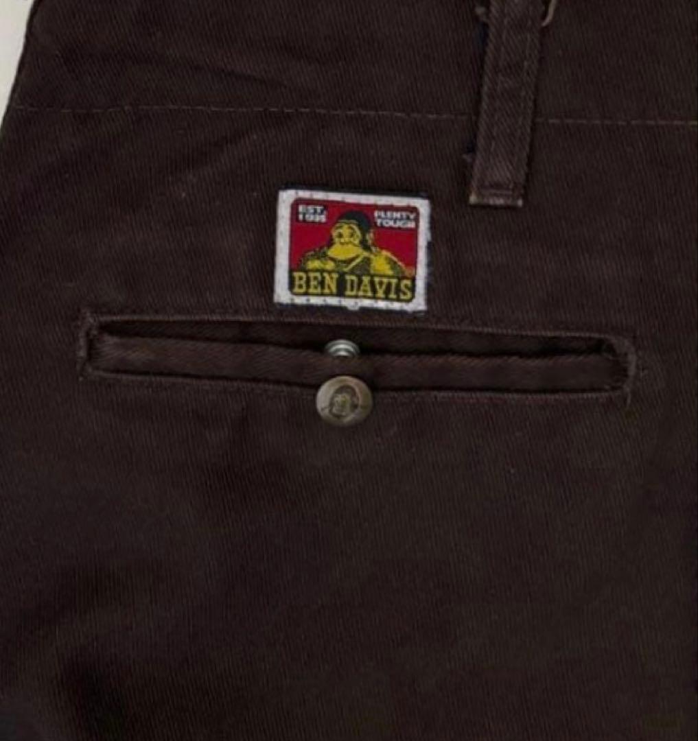90’s-00’s USA企画 BEN DAVIS フリスコパンツ ブラウン